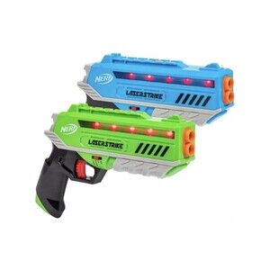 NERF Laser Strike 2 Pack - 2 Player Lazer Tag Pack New